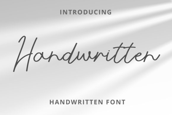 Handwritten Font - Featured Image