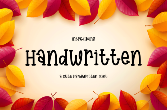 Handwritten Font - Featured Image