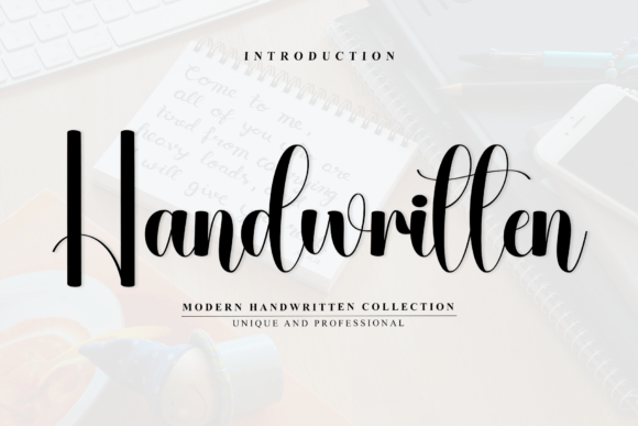 Handwritten Font - Featured Image
