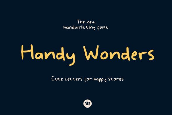 Handy Wonders Font - Featured Image