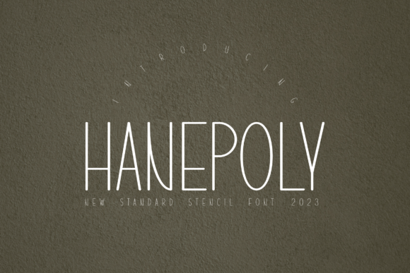 Hanepoly Font - Featured Image