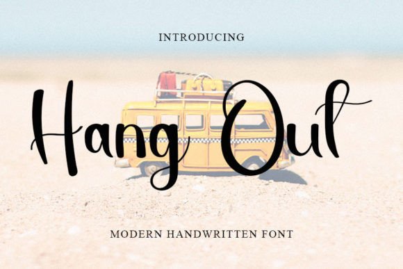 Hang out Font - Featured Image