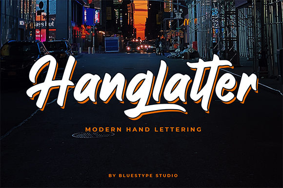 Hanglatter Font - Featured Image