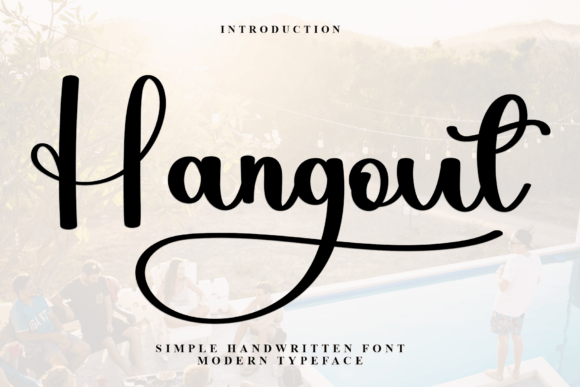 Hangout Font - Featured Image