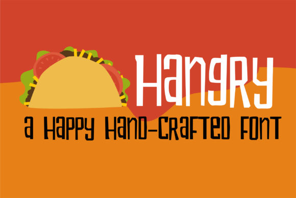 Hangry Font - Featured Image