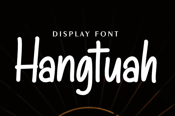 Hangtuah Font - Featured Image