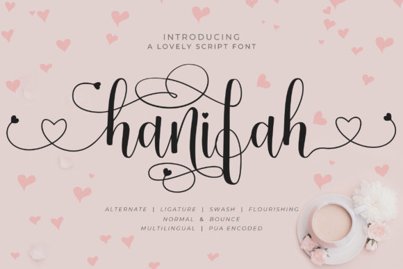 Hanifah Font - Featured Image