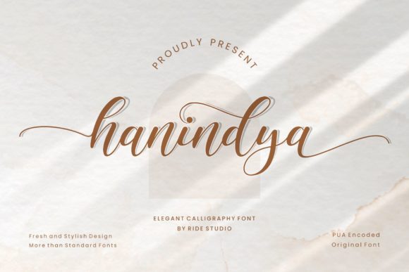 Hanindya Font - Featured Image