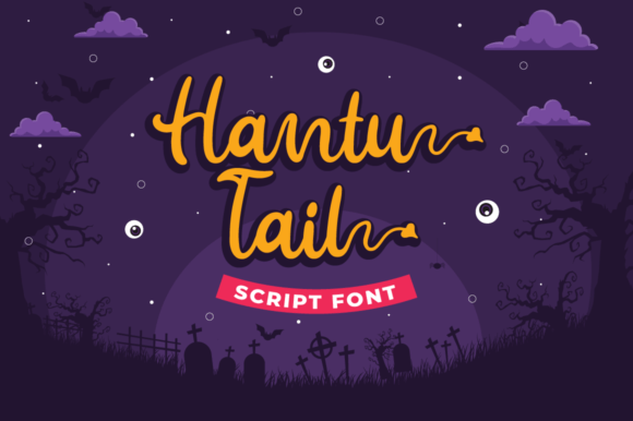 Hantu Tail Font - Featured Image