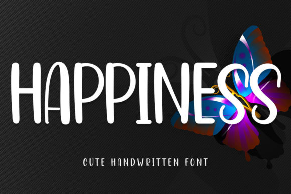 Happiness Font - Featured Image