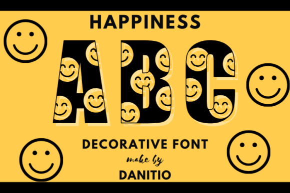Happiness Font - Featured Image