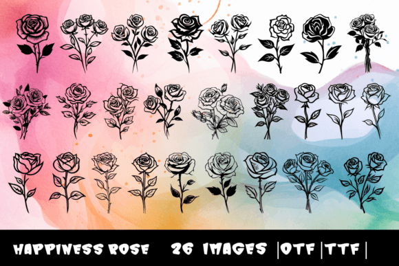 Happiness Rose Font - Featured Image