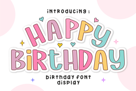 Happy Birthday Font - Featured Image