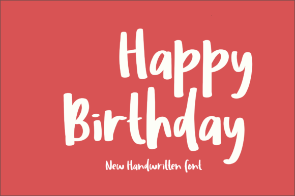 Happy Birthday Font - Featured Image