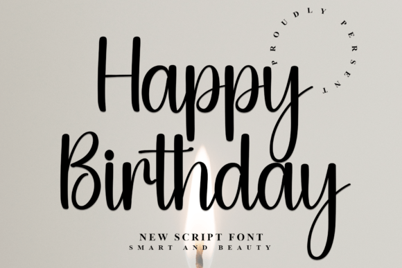 Happy Birthday Font - Featured Image