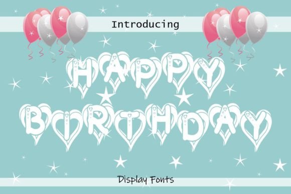 Happy Birthday Font - Featured Image