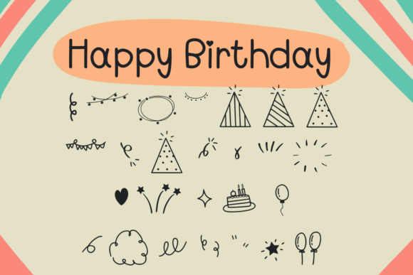 Happy Birthday Font - Featured Image