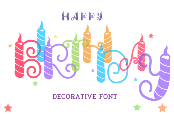 Happy Birthday Font - Featured Image