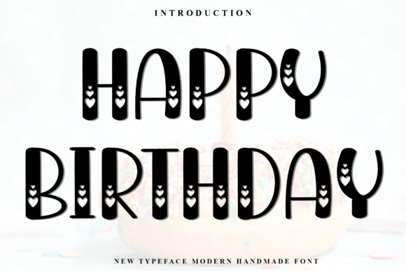 Happy Birthday Font - Featured Image