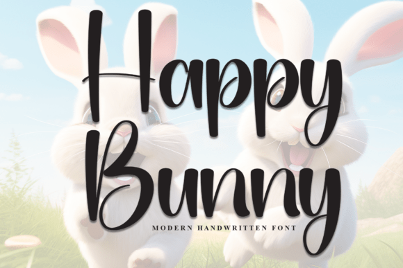 Happy Bunny Font - Featured Image