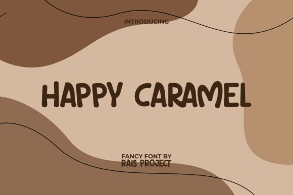 Happy Caramel Font - Featured Image
