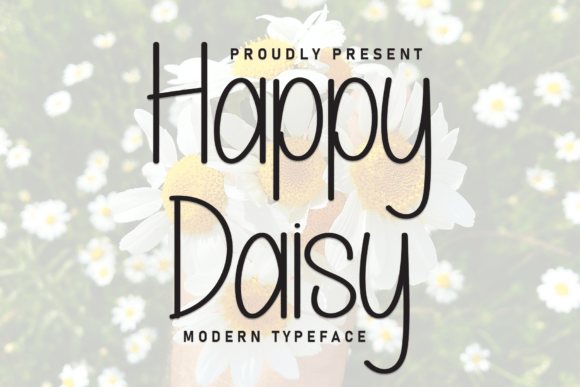 Happy Daisy Font - Featured Image