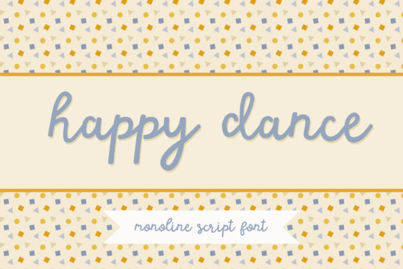Happy Dance Font - Featured Image