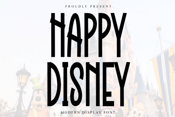 Happy Disney Font - Featured Image