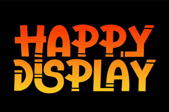 Happy Display Font - Featured Image