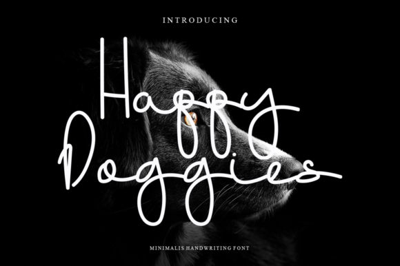 Happy Doggies Font - Featured Image