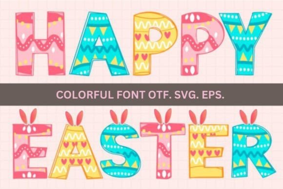 Happy Easter Font - Featured Image
