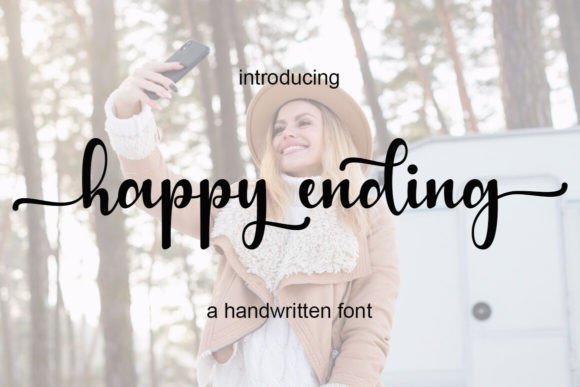 Happy Ending Font - Featured Image