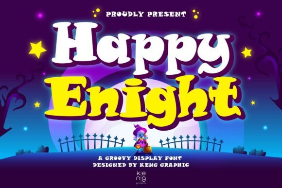 Happy Enight Font - Featured Image