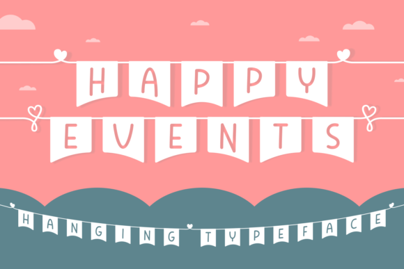 Happy Events Font - Featured Image