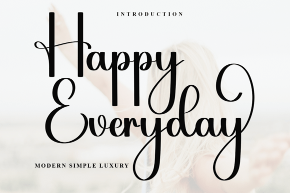 Happy Everyday Font - Featured Image