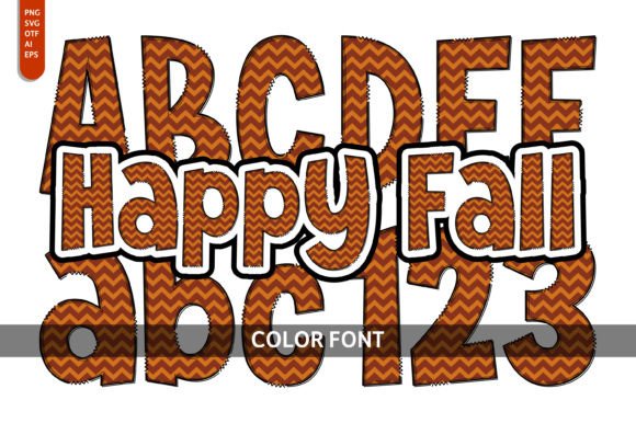 Happy Fall Font - Featured Image