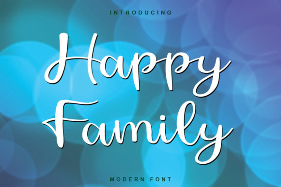 Happy Family Font - Featured Image