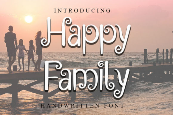 Happy Family Font - Featured Image