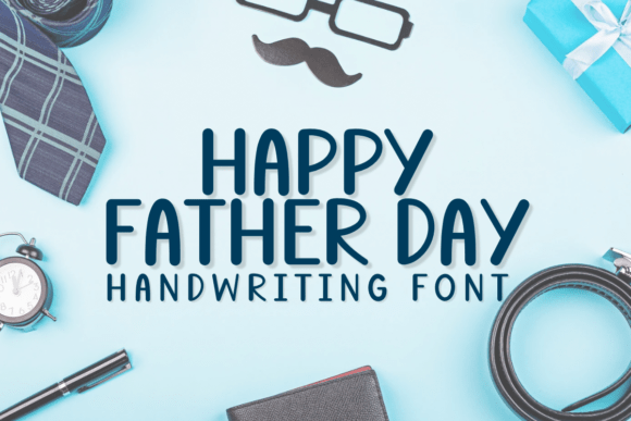 Happy Father Day Font - Featured Image