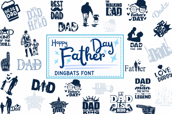 Happy Father Day Font - Featured Image