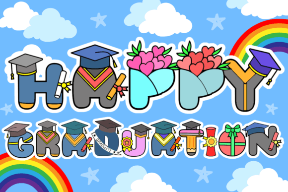 Happy Graduation Font - Featured Image