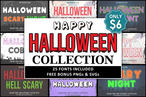 Happy Halloween Collection Font - Featured Image