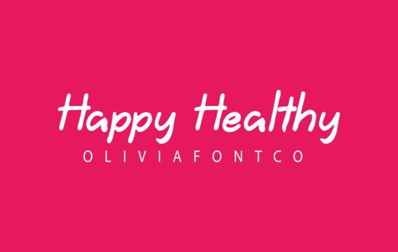 Happy Healthy Font - Featured Image