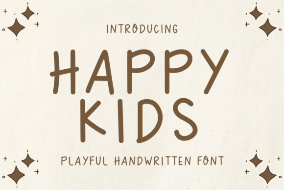 Happy Kids Font - Featured Image