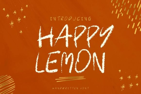 Happy Lemon Font - Featured Image