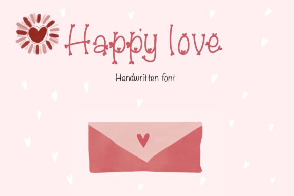 Happy Love Font - Featured Image