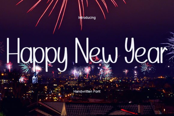 Happy New Year Font - Featured Image