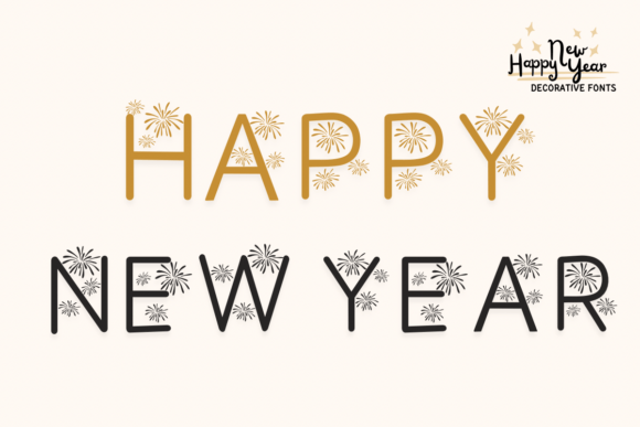 Happy New Year Font - Featured Image