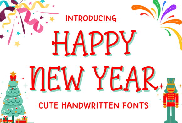 Happy New Year Font - Featured Image