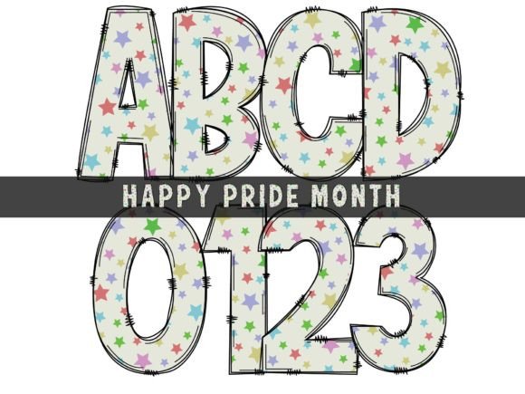 Happy Pride Month Font - Featured Image